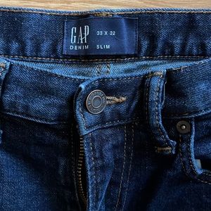 Mens like new condition GAP denim